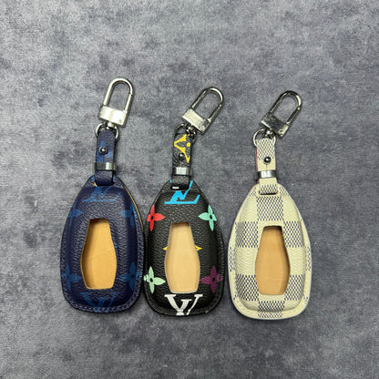Premium LV Canvas Key Case for Subaru – Handmade from Authentic Upcycled Louis Vuitton