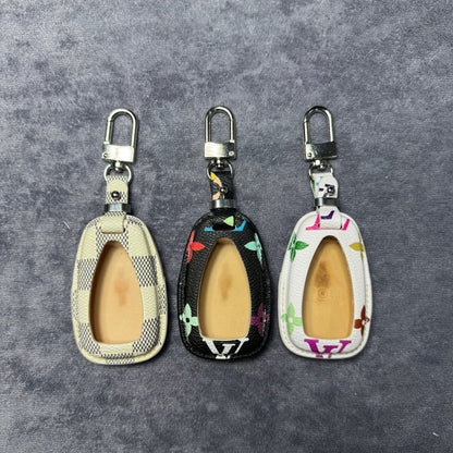 Premium LV Canvas Key Case for Chevrolet – Handmade from Authentic Upcycled Louis Vuitton
