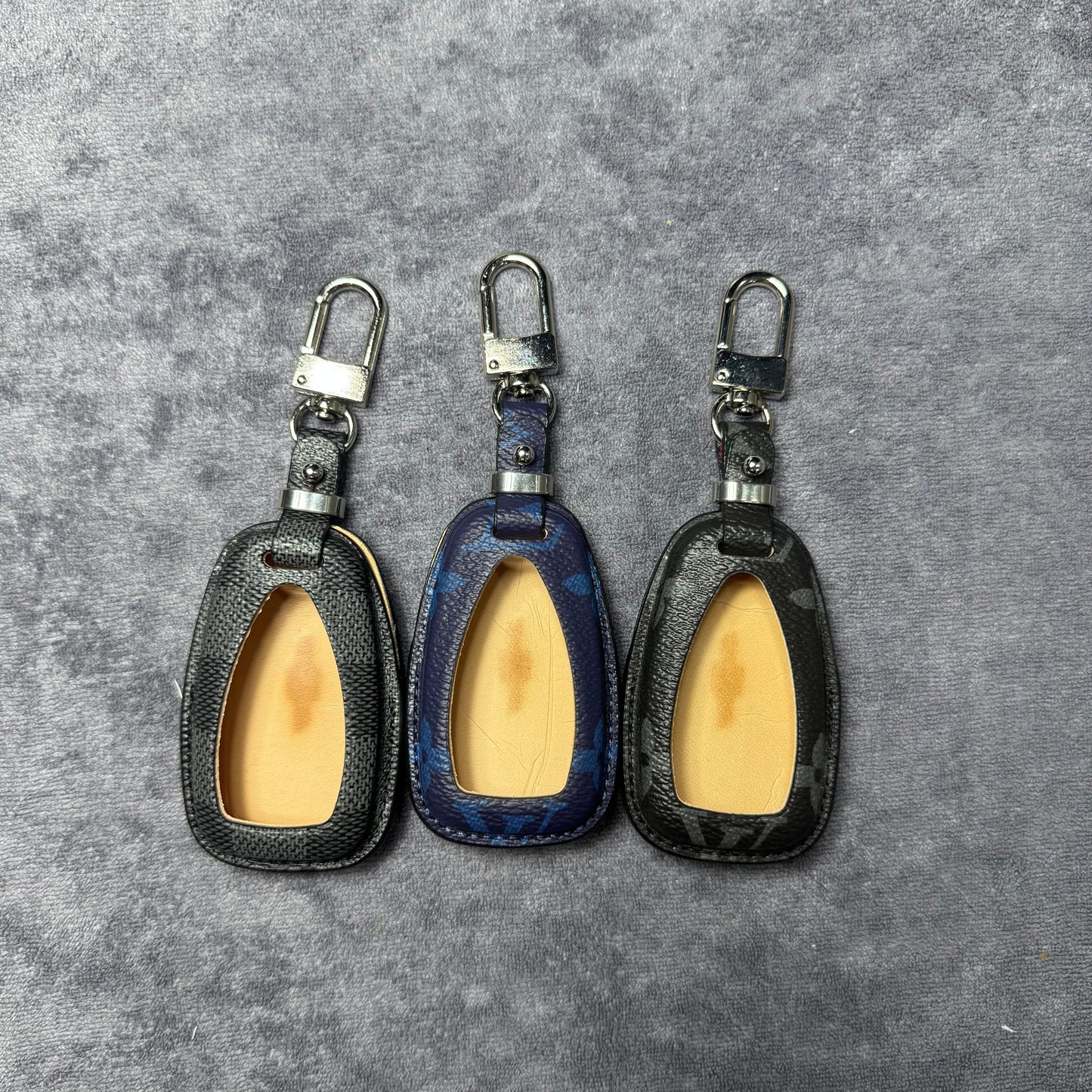 Premium LV Canvas Key Case for Chevrolet – Handmade from Authentic Upcycled Louis Vuitton