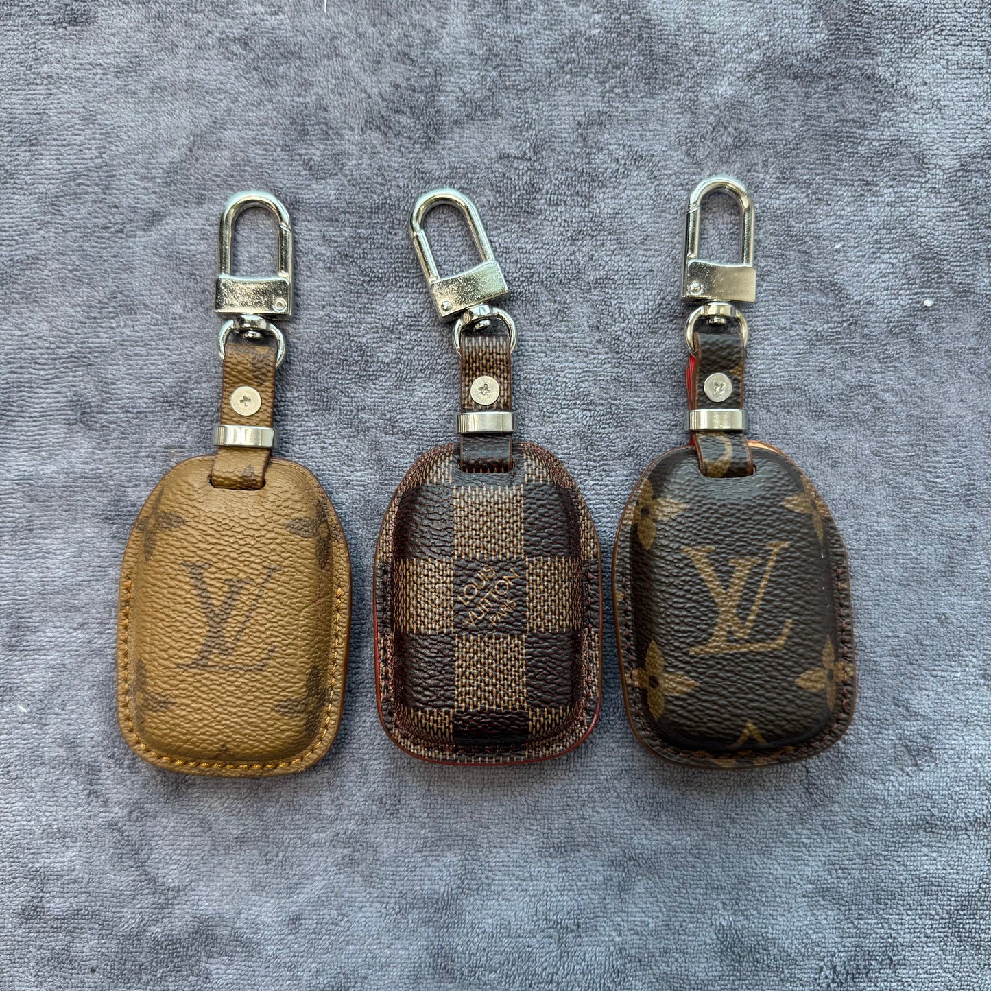 Premium LV Canvas Key Case for GMC – Handmade from Authentic Upcycled Louis Vuitton
