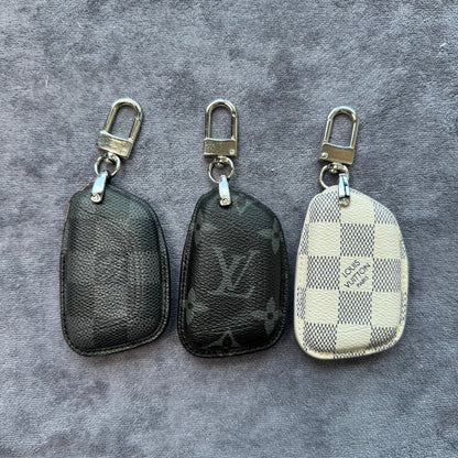 Premium LV Canvas Key Case for Cadillac – Handmade from Authentic Upcycled Louis Vuitton