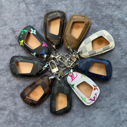 Premium LV Canvas Key Case for Volkswagen – Handmade from Authentic Upcycled Louis Vuitton