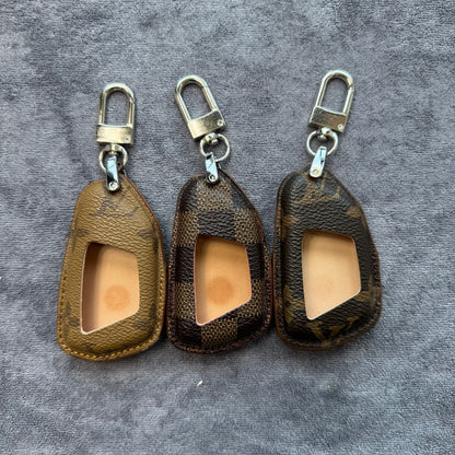 Premium LV Canvas Key Case for Volkswagen – Handmade from Authentic Upcycled Louis Vuitton