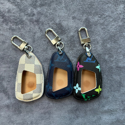 Premium LV Canvas Key Case for Volkswagen – Handmade from Authentic Upcycled Louis Vuitton