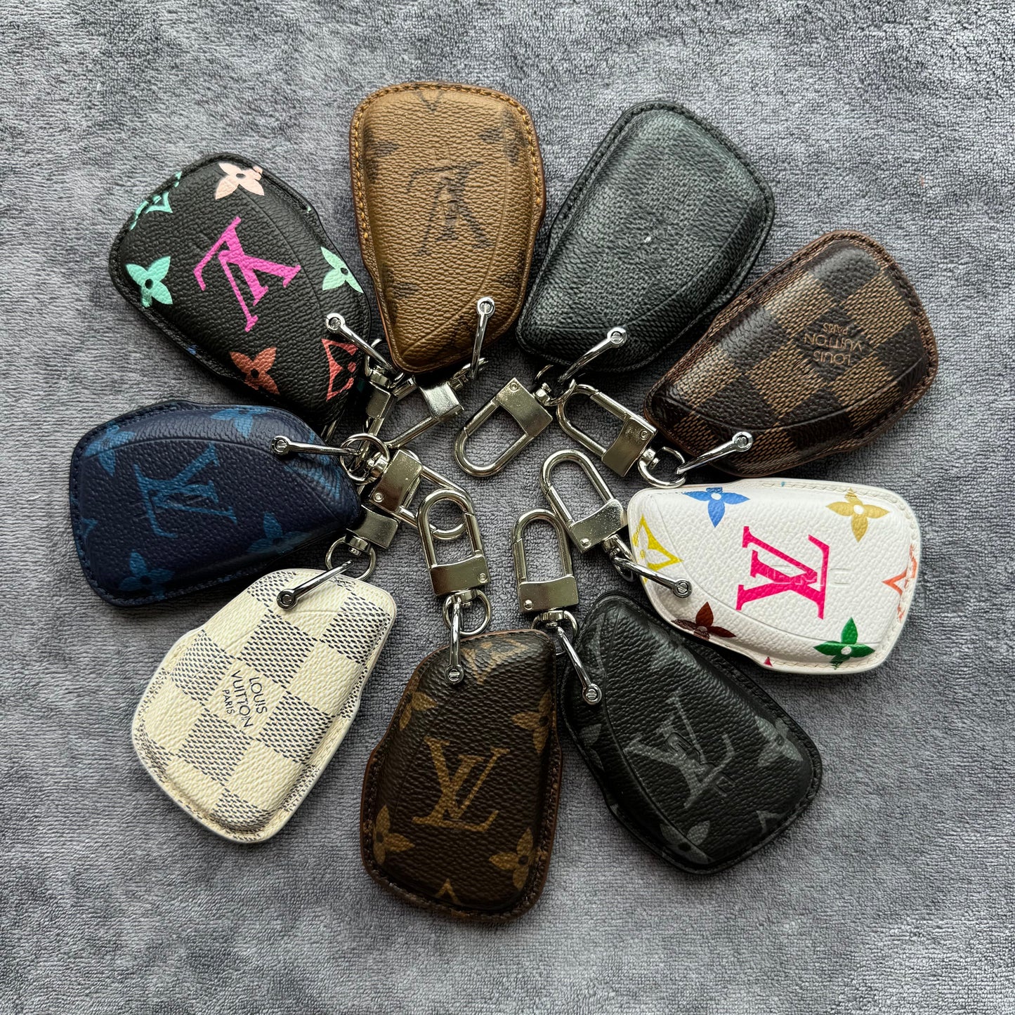 Premium LV Canvas Key Case for GMC2- Buick - Honda – Handmade from Authentic Upcycled Louis Vuitton