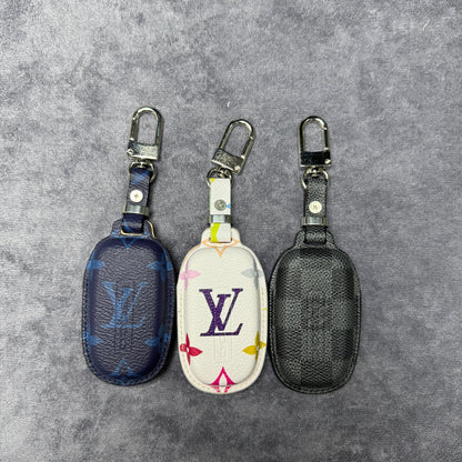 Premium LV Canvas Key Case for Dodge – Handmade from Authentic Upcycled Louis Vuitton