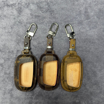 Premium LV Canvas Key Case for Dodge – Handmade from Authentic Upcycled Louis Vuitton