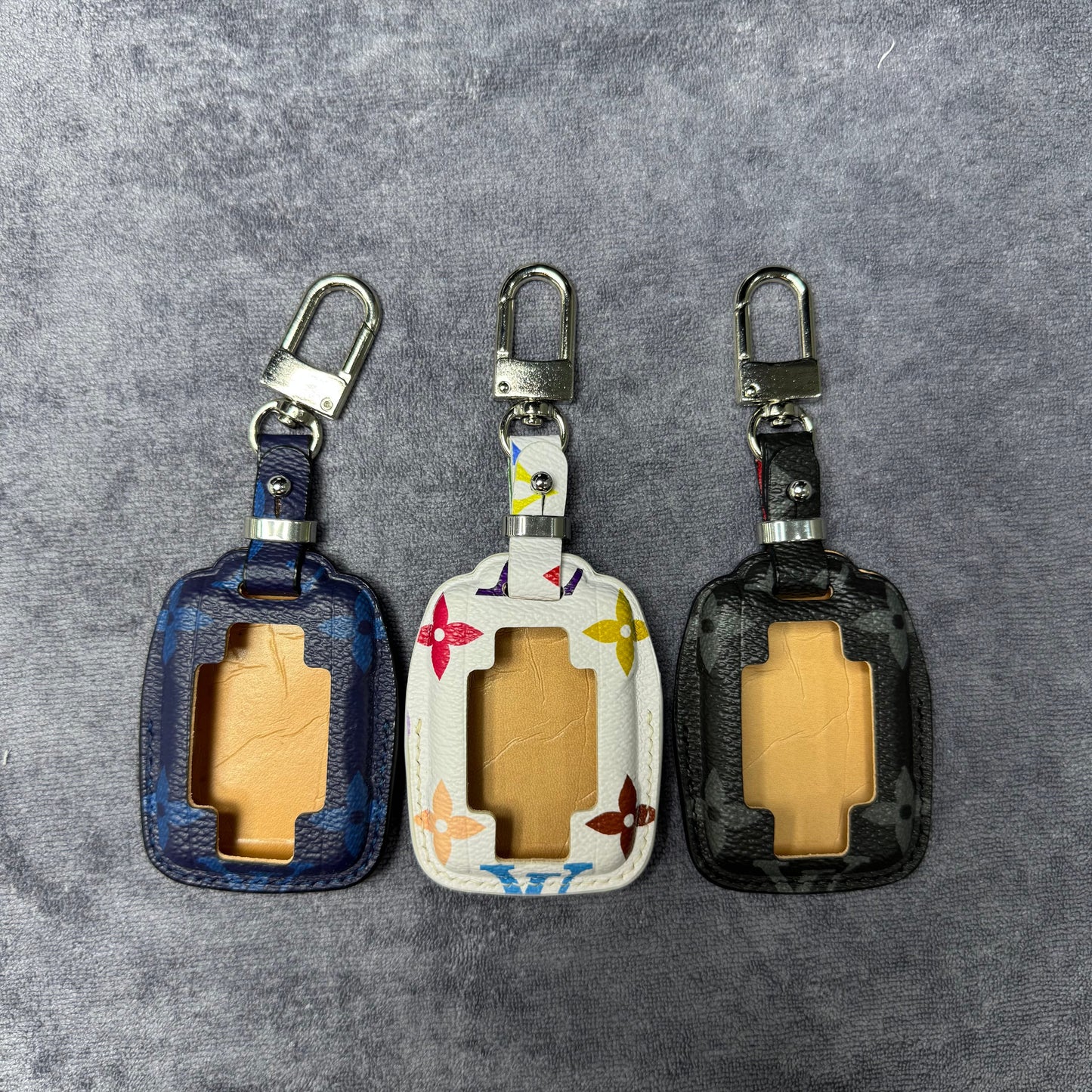 Premium LV Canvas Key Case for Chevy Tahoe – Handmade from Authentic Upcycled Louis Vuitton