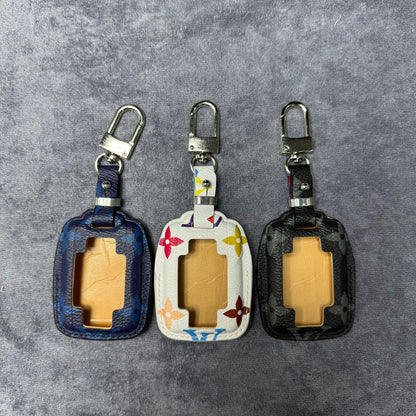 Premium LV Canvas Key Case for Chevy Tahoe – Handmade from Authentic Upcycled Louis Vuitton