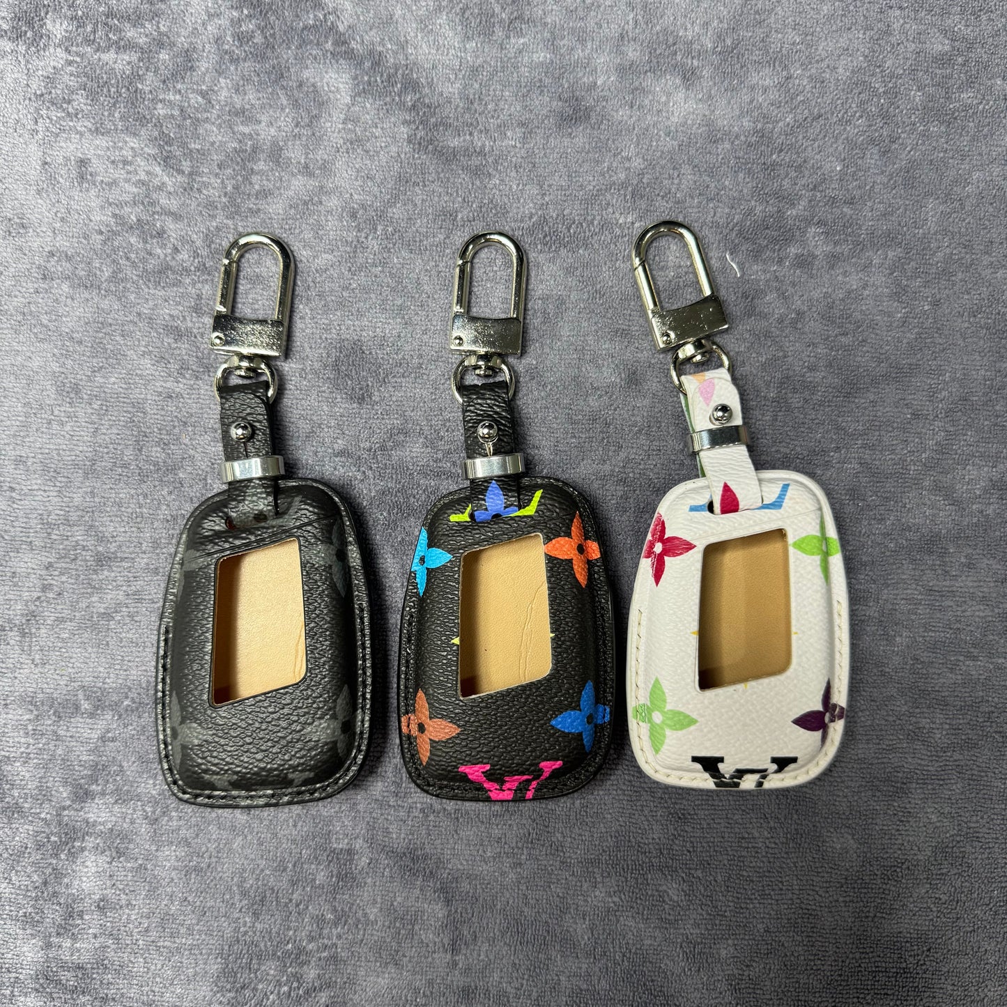 Premium LV Canvas Key Case for Volkswagen 2 – Handmade from Authentic Upcycled Louis Vuitton