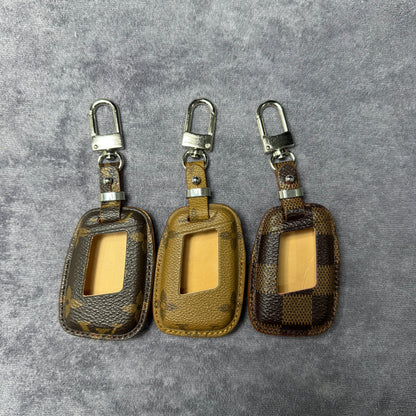 Premium LV Canvas Key Case for Volkswagen 2 – Handmade from Authentic Upcycled Louis Vuitton