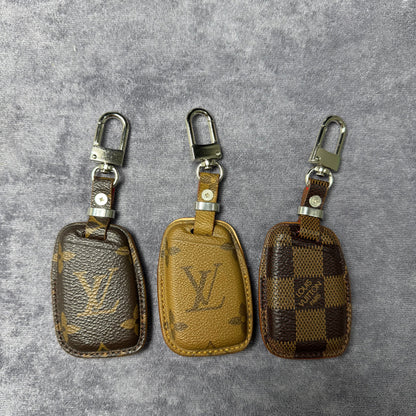 Premium LV Canvas Key Case for Volkswagen 2 – Handmade from Authentic Upcycled Louis Vuitton
