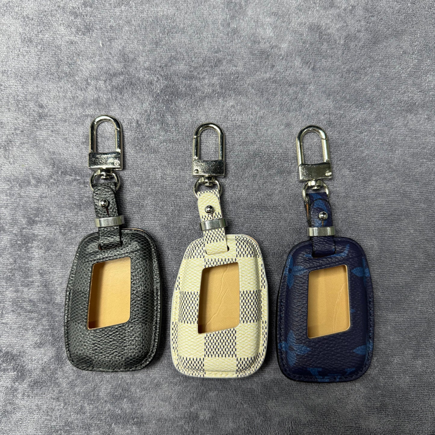 Premium LV Canvas Key Case for Volkswagen 2 – Handmade from Authentic Upcycled Louis Vuitton