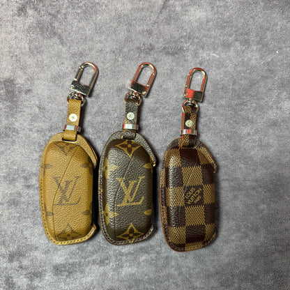 Premium LV Canvas Key Case for BMW 2 – Handmade from Authentic Upcycled Louis Vuitton