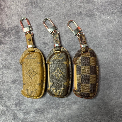 Premium LV Canvas Key Case for BMW 2 – Handmade from Authentic Upcycled Louis Vuitton