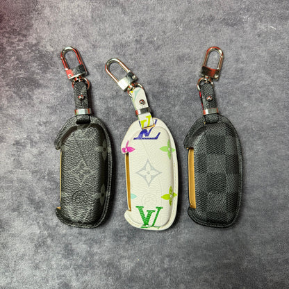 Premium LV Canvas Key Case for BMW 2 – Handmade from Authentic Upcycled Louis Vuitton