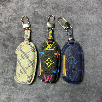 Premium LV Canvas Key Case for BMW 2 – Handmade from Authentic Upcycled Louis Vuitton