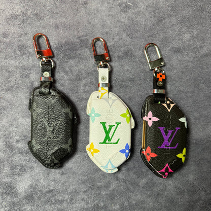 Premium LV Canvas Key Case for KIA – Handmade from Authentic Upcycled Louis Vuitton