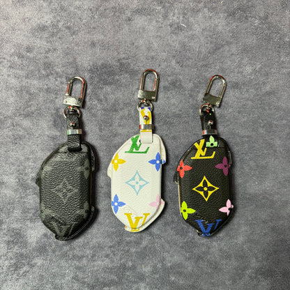 Premium LV Canvas Key Case for KIA – Handmade from Authentic Upcycled Louis Vuitton