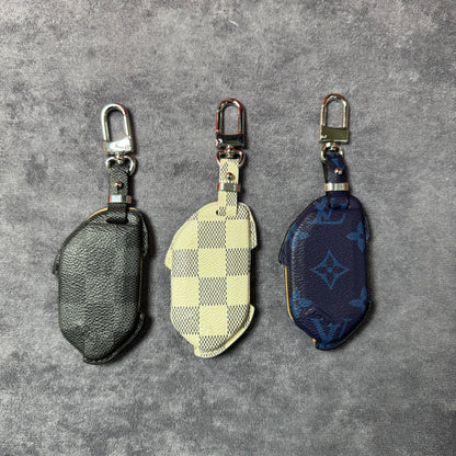 Premium LV Canvas Key Case for KIA – Handmade from Authentic Upcycled Louis Vuitton