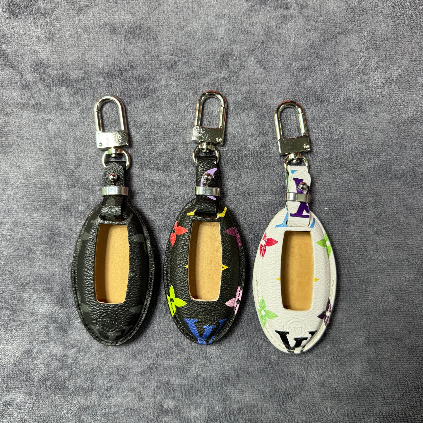 Premium LV Canvas Key Case for Nissan – Handmade from Authentic Upcycled Louis Vuitton