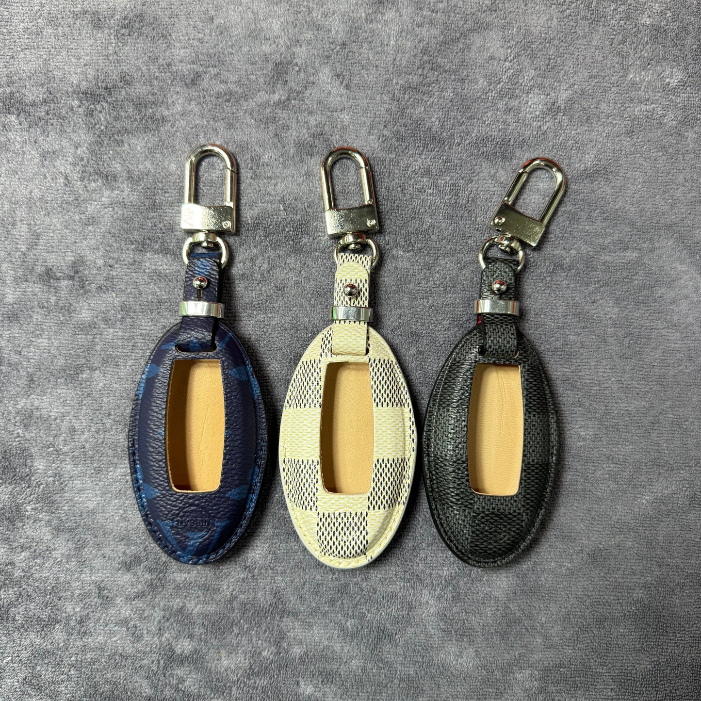 Premium LV Canvas Key Case for Nissan – Handmade from Authentic Upcycled Louis Vuitton
