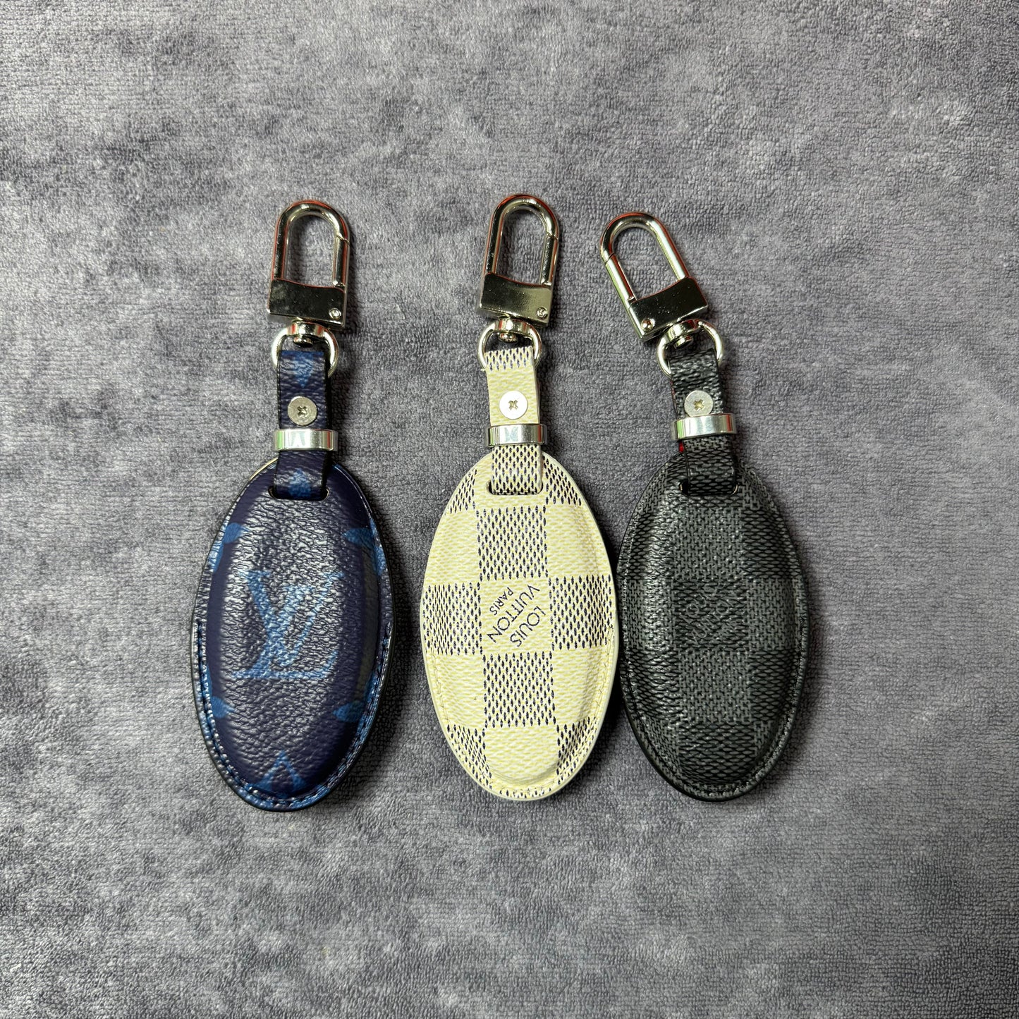 Premium LV Canvas Key Case for Nissan – Handmade from Authentic Upcycled Louis Vuitton