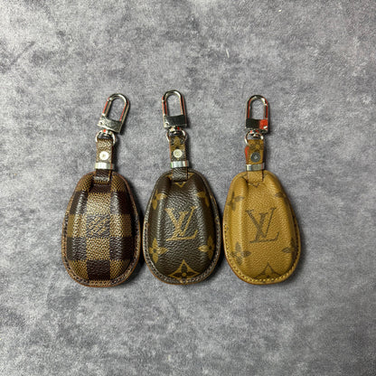 Premium LV Canvas Key Case for Alfa Romeo – Handmade from Authentic Upcycled Louis Vuitton