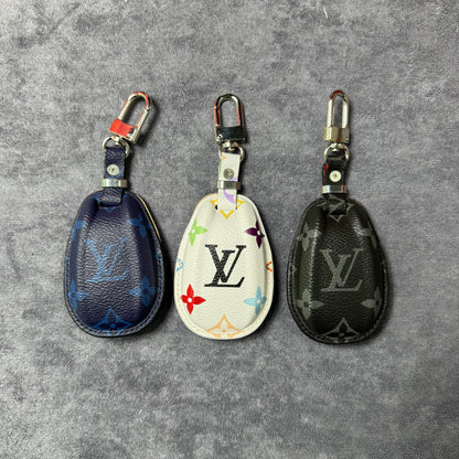 Premium LV Canvas Key Case for Alfa Romeo – Handmade from Authentic Upcycled Louis Vuitton