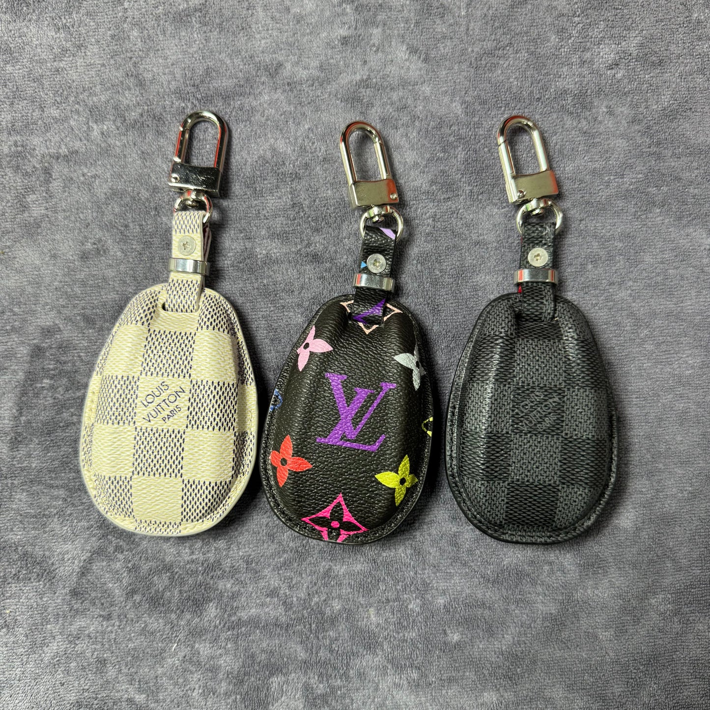 Premium LV Canvas Key Case for Alfa Romeo – Handmade from Authentic Upcycled Louis Vuitton