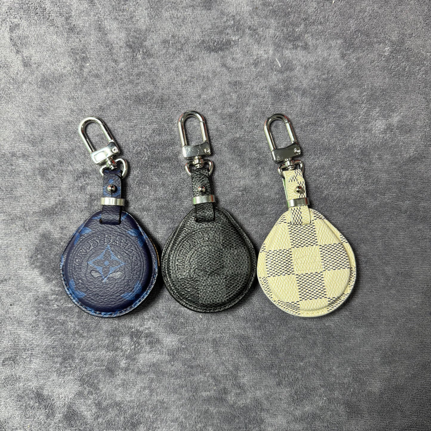Premium LV Canvas Key Case for Harley D – Handmade from Authentic Upcycled Louis Vuitton