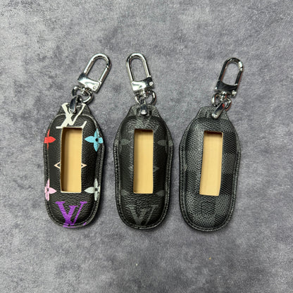 Premium LV Canvas Key Case for Porsche – Handmade from Authentic Upcycled Louis Vuitton