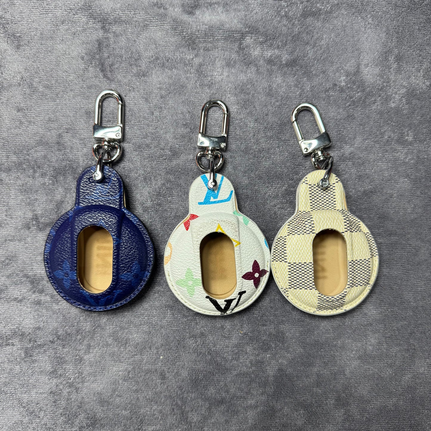 Premium LV Canvas Key Case for Mini Cooper – Handmade from Authentic Upcycled Louis Vuitton