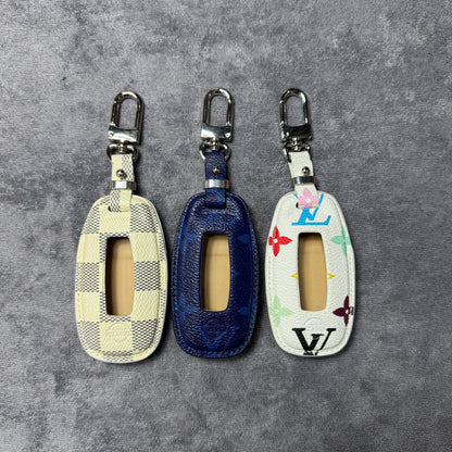 Premium LV Canvas Key Case for Nissan 2 – Handmade from Authentic Upcycled Louis Vuitton