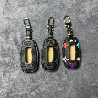 Premium LV Canvas Key Case for Nissan 2 – Handmade from Authentic Upcycled Louis Vuitton