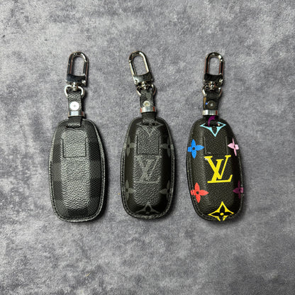Premium LV Canvas Key Case for Nissan 2 – Handmade from Authentic Upcycled Louis Vuitton
