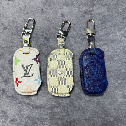 Premium LV Canvas Key Case for KIA 2 – Handmade from Authentic Upcycled Louis Vuitton