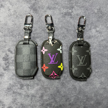 Premium LV Canvas Key Case for KIA 2 – Handmade from Authentic Upcycled Louis Vuitton