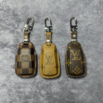Premium LV Canvas Key Case for Audi 2 – Handmade from Authentic Upcycled Louis Vuitton