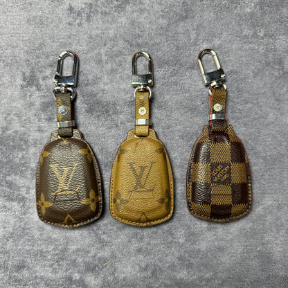Premium LV Canvas Key Case for Cadillac 2 – Handmade from Authentic Upcycled Louis Vuitton