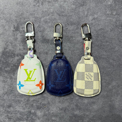 Premium LV Canvas Key Case for Cadillac 2 – Handmade from Authentic Upcycled Louis Vuitton