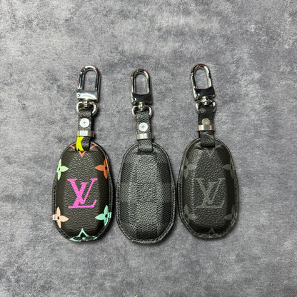 Premium LV Canvas Key Case for Infiniti – Handmade from Authentic Upcycled Louis Vuitton