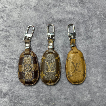 Premium LV Canvas Key Case for Infiniti – Handmade from Authentic Upcycled Louis Vuitton