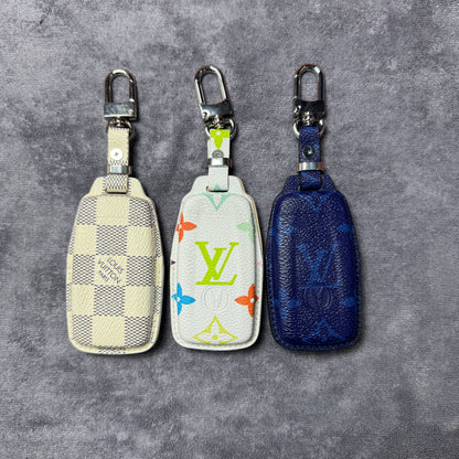 Premium LV Canvas Key Case for Acura – Handmade from Authentic Upcycled Louis Vuitton