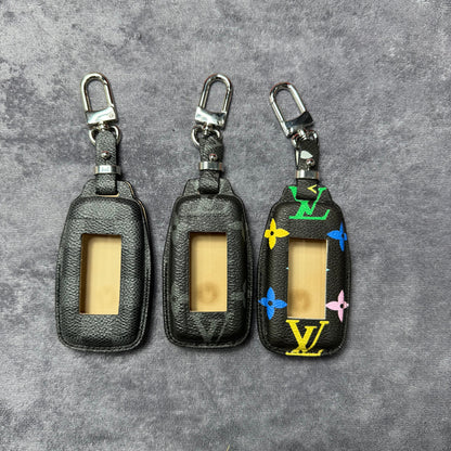 Premium LV Canvas Key Case for Acura – Handmade from Authentic Upcycled Louis Vuitton