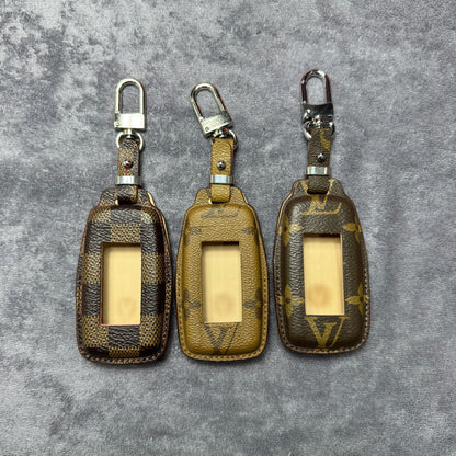 Premium LV Canvas Key Case for Acura – Handmade from Authentic Upcycled Louis Vuitton