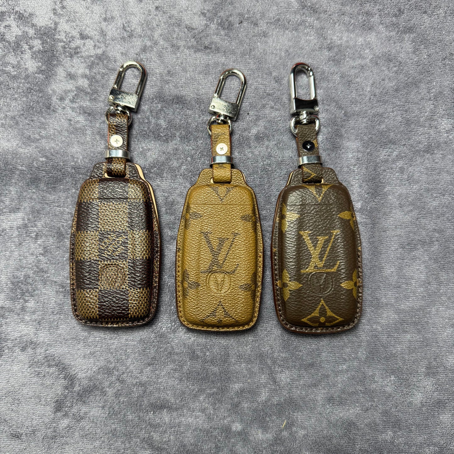 Premium LV Canvas Key Case for Acura – Handmade from Authentic Upcycled Louis Vuitton