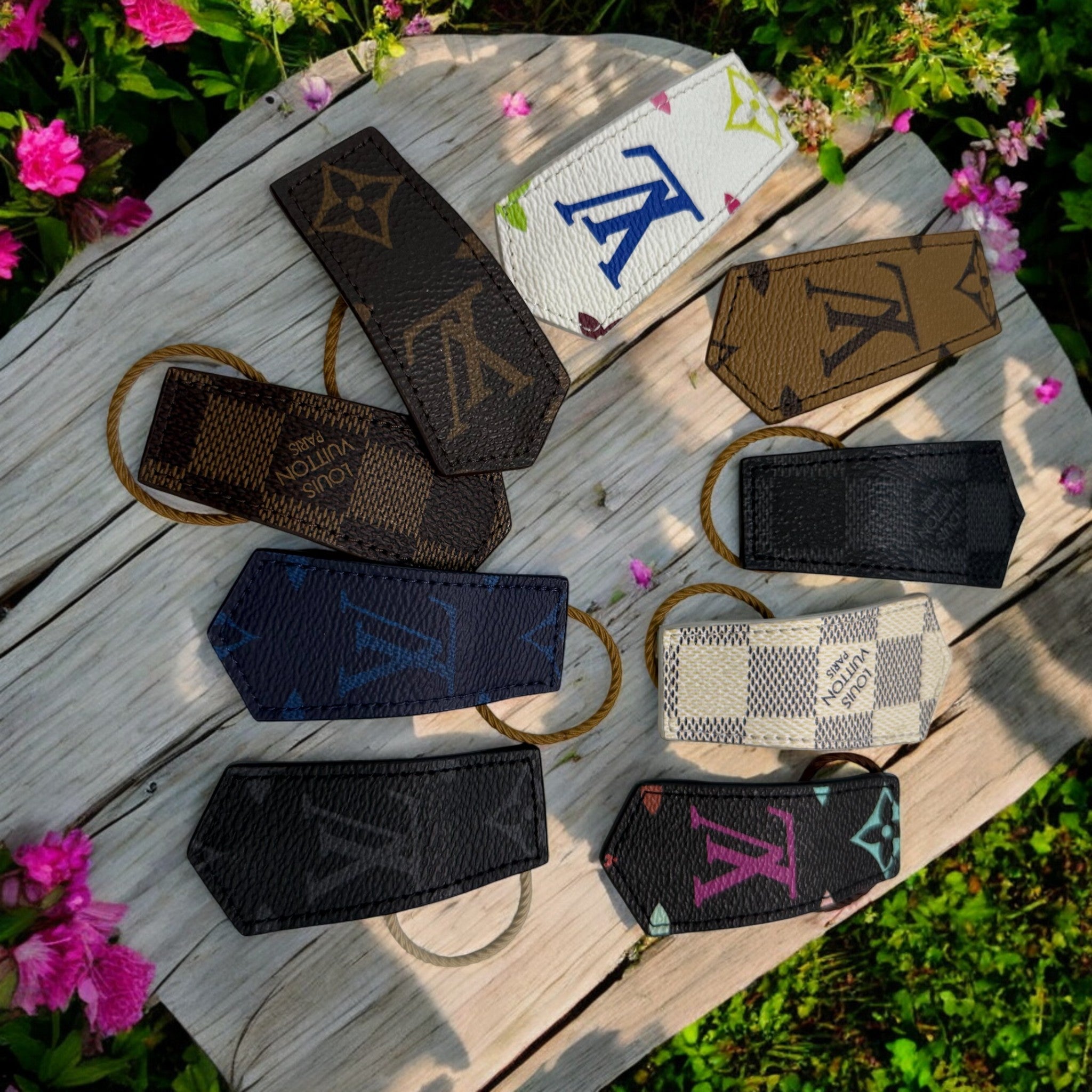 Recycled Louis Vuitton Hair Clip – Upcycled Luxury Accessory