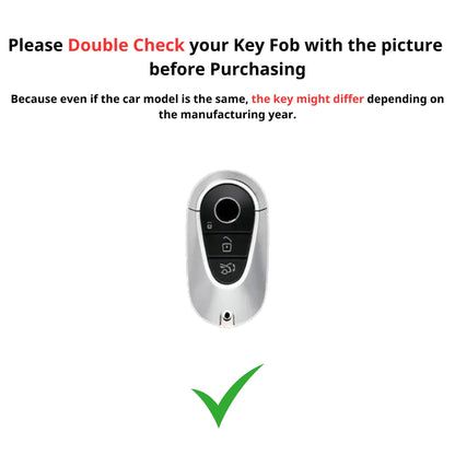 Premium LV Canvas Key Case for Mercedes-Benz – Handmade from Authentic Upcycled Louis Vuitton