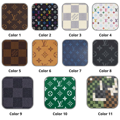 Premium LV Canvas Key Case for Porsche 2 – Handmade from Authentic Upcycled Louis Vuitton